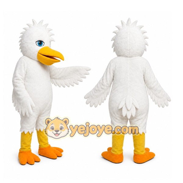 White Duck Mascot Costume