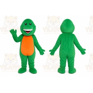 Green Dinosaur Mascot Costume