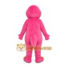 Pink Dinosaur Mascot Costume Pink Dinosaur Mascot Costume