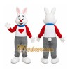 Rabbit Boy Mascot Costume Rabbit Boy Mascot Costume