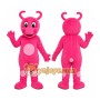 Pink Bear Mascot Costume