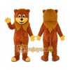 Brown Lion Mascot Costume