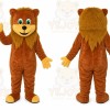 Brown Lion Mascot Costume