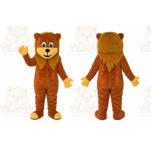 Brown Lion Mascot Costume