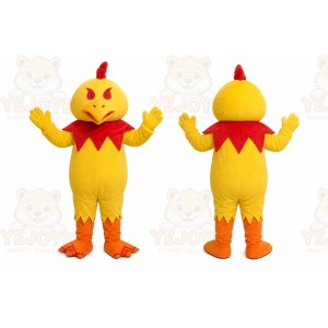 Yellow Chick Mascot Costume