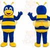 Blue Bee Mascot Costume
