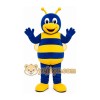Blue Bee Mascot Costume