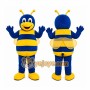 Blue Bee Mascot Costume