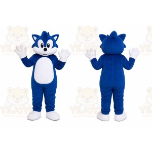 Blue Fox Mascot Costume