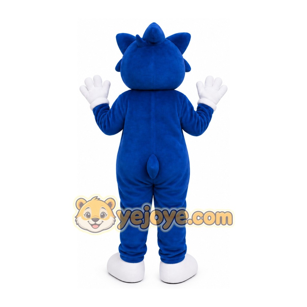 Blue Fox Mascot Costume