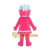 Pink Princess Girl Mascot Costume