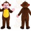 Brown Monkey Mascot Costume