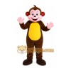 Brown Monkey Mascot Costume Brown Monkey Mascot Costume