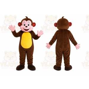 Brown Monkey Mascot Costume