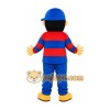 Striped Shirt Boy Mascot Costume