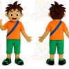 Adventure Boy Mascot Costume