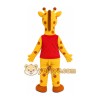 Yellow Giraffe Mascot Costume Yellow Giraffe Mascot Costume