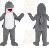 Gray Shark Mascot Costume