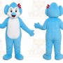 Friendly Blue Koala Mascot Costume Cartoon Animal Character Outfit