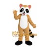Tan Raccoon Mascot Costume