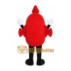 Red Drop Mascot Costume Red Drop Mascot Costume
