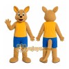 Brown Kangaroo Mascot Costume Brown Kangaroo Mascot Costume
