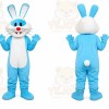 Blue Rabbit Mascot Costume