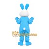 Blue Rabbit Mascot Costume Blue Rabbit Mascot Costume