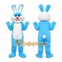Blue Rabbit Mascot Costume