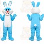 Blue Rabbit Mascot Costume