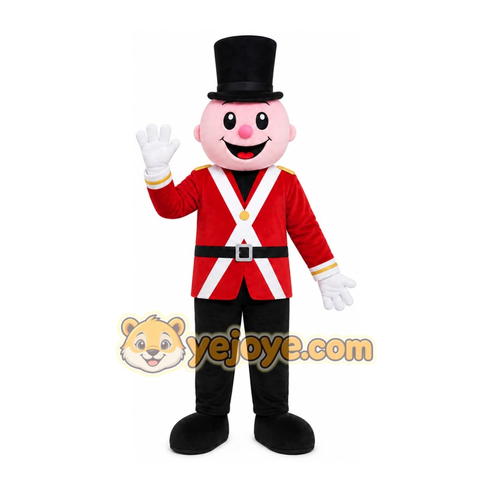 Toy Soldier Mascot Costume