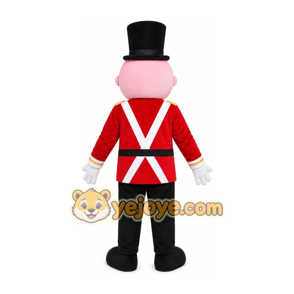Toy Soldier Mascot Costume