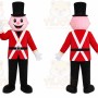 Toy Soldier Mascot Costume