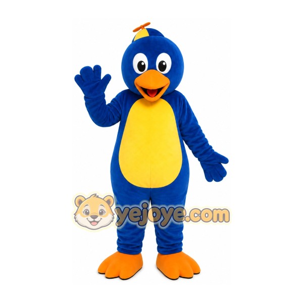 Blue Penguin Mascot Costume