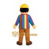 Rainbow Vest Boy Mascot Costume