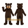 Dark Brown Bear Mascot Costume Dark Brown Bear Mascot Costume