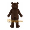 Dark Brown Bear Mascot Costume Dark Brown Bear Mascot Costume