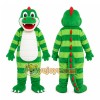 Green Alligator Mascot Costume Green Alligator Mascot Costume