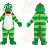 Green Alligator Mascot Costume
