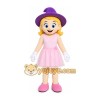 Purple Hat Girl Mascot Costume