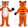 Orange Tiger Mascot Costume