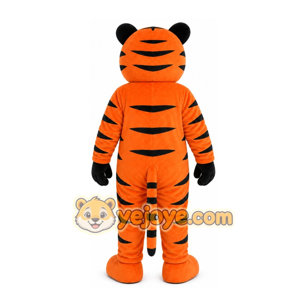 Orange Tiger Mascot Costume Orange Tiger Mascot Costume