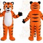Orange Tiger Mascot Costume