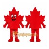 Red Maple Leaf Mascot Costume Red Maple Leaf Mascot Costume