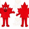 Red Maple Leaf Mascot Costume