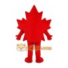 Red Maple Leaf Mascot Costume Red Maple Leaf Mascot Costume