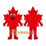 Red Maple Leaf Mascot Costume