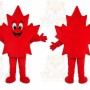 Red Maple Leaf Mascot Costume