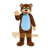 Brown Bear Blue Belly Mascot Costume Brown Bear Blue Belly Mascot Costume