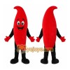 Red Chili Pepper Mascot Costume Red Chili Pepper Mascot Costume